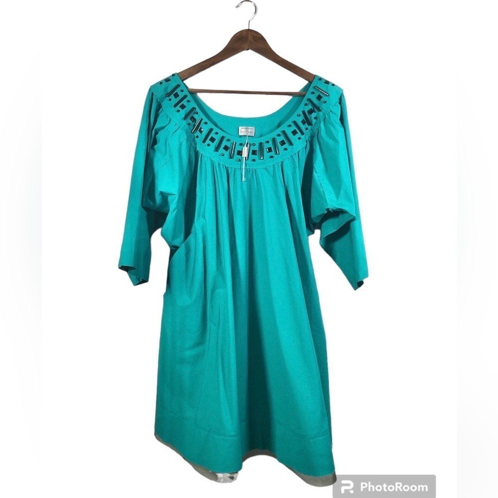 NWOT Philosophy di Alberta Ferretti Teal Dress US 8